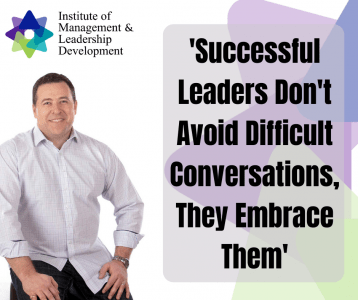 Successful leaders don't avoid difficult conversations