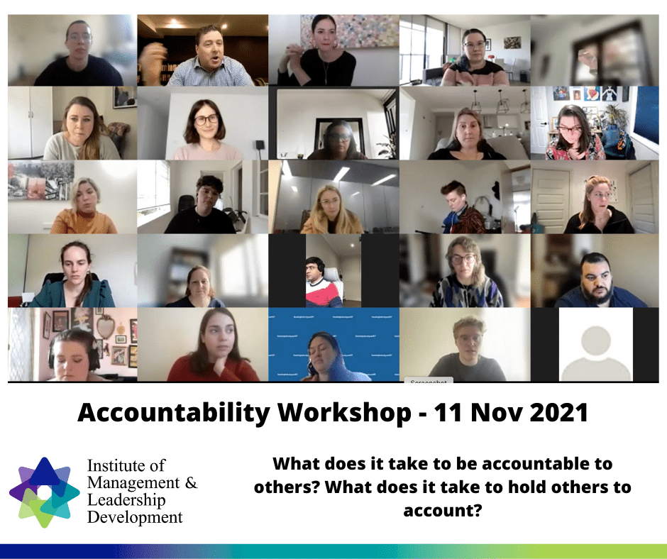 Accountability Workshop -11 Nov 21